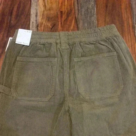 Indigo Rising Olive Green Cargo Wide Leg Pants - Picture 5 of 10
